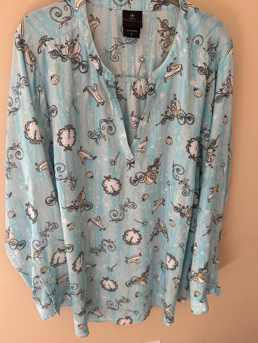 Disney’s Cinderella print Torrid Harper Blouse
